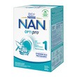 Mleko Nan Optipro 1, mleko początkowe dla niemowląt od urodzenia, proszek, 650 g, (2 x 325 g)