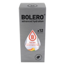 Bolero Ice Tea Mix, zestaw napojów w proszku o smakach mrożonej herbaty, 8 g x 12 szt.