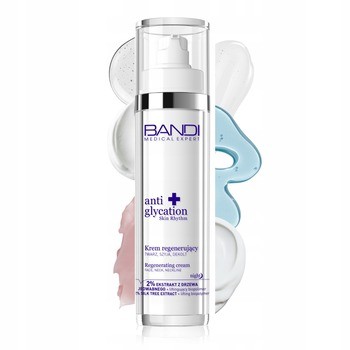 Bandi Medical Expert anti glycation, krem regenerujący twarz, szyja, dekolt, 50 ml