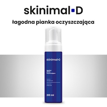 Skinimal D, łagodna pianka oczyszczająca, 200 ml