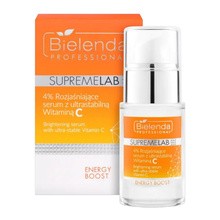 Bielenda Professional SupremeLAB Energy Boost, serum rozjaśniające skórę z ultrastabilną witaminą C, 15 ml