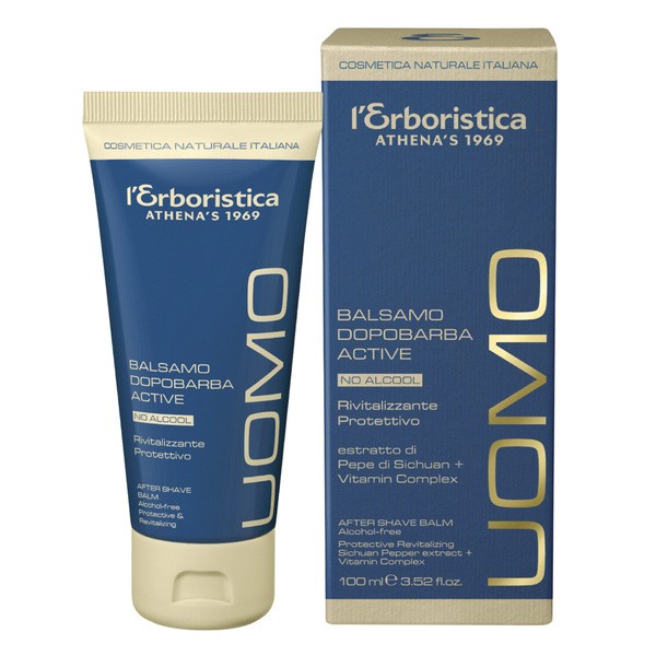 L'Erboristica L'Erboristica Uomo Active, balsam po goleniu, 100 ml — Składniki i ocena