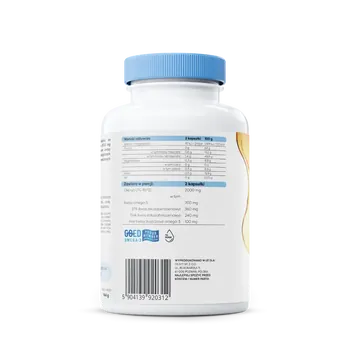 Osavi Omega-3 olej rybi 1000 mg, kapsułki, smak cytrynowy, 120 szt.