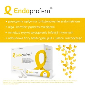 Endoprofem, 30 saszetek na dzień + 30 kapsułek na noc