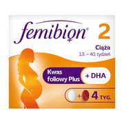 alt Femibion 2 Ciąża, tabletki powlekane + kapsułki miękkie, 28 szt. + 28 szt.