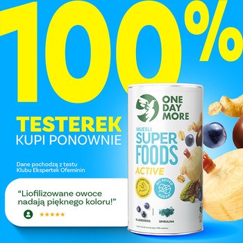 OneDayMore Muesli Superfoods Active, 480 g