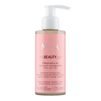 Miya Cosmetics myBEAUTYgel, pielęgnujący żel do mycia i oczyszczania, 140 ml
