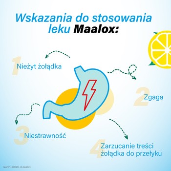Maalox, 460 mg + 400 mg/4,3 ml, zawiesina doustna w saszetkach, 20 szt.