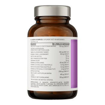OstroVit Pharma Methyl B-complex, kapsułki, 30 szt