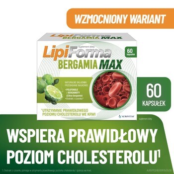 LipiForma Bergamia Max, kapsułki twarde, 60 szt.
