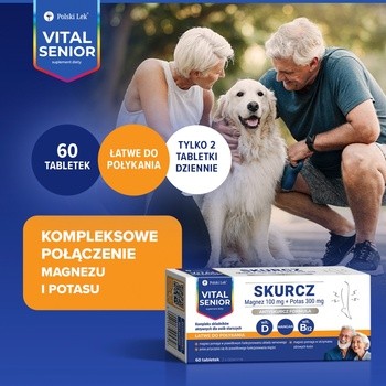 Polski Lek Vital Senior Skurcz, tabletki, 60 szt.
