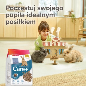 Beaphar Care+ Adult, karma dla dorosłych królików, 1,5 kg