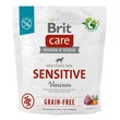 Brit Care Dog Grain-Free Sensitive, bezzbożowa karma sucha dla psów z nietolerancją pokarmową, dziczyzna i ziemniaki, 1 kg