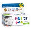 Zestaw Entitis, pastylki do ssania, smak truskawkowy, 30 szt. + kolorowanka + kredki