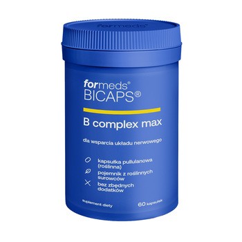Bicaps B Complex Max, kapsułki, 30 szt.
