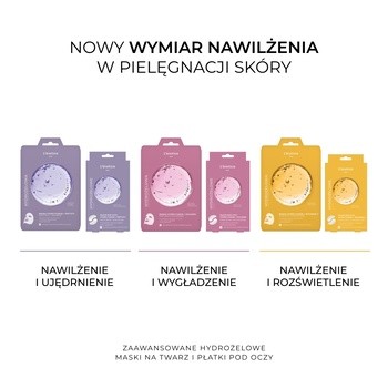 L`Biotica PGA Hydro Fusion + Peptydy, hydrożelowa maska do twarzy z peptydami, 1 szt.
