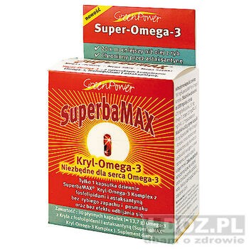 SuperbaMAX Kryl-Omega-3, kapsułki, 30 szt