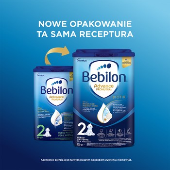 Bebilon 2 Advance Pronutra, mleko następne po 6. miesiącu, proszek, 800 g