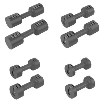 Spokey, Multibell, hantle regulowane 2 x 2,5 kg