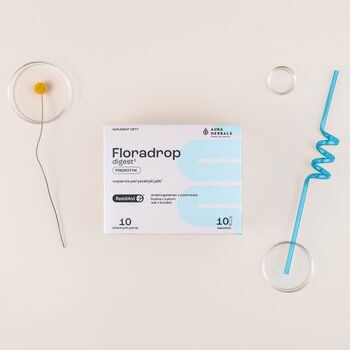 Aura Herbals, Floradrop digest, saszetki z proszkiem, 10 szt.