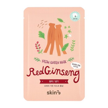 Skin79 Fresh Garden Mask Red Ginseng, maska w płacie, 23 g