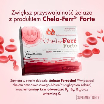 Olimp Chela-Ferr Forte, kapsułki, 30 szt.