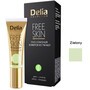 Delia Free Skin Bio, korektor pod oczy, zielony, cera naczynkowa,10 ml