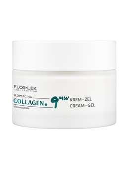 Flos-Lek Collagen.9MW, krem-żel, wygładza nawilża łagodzi, 50 ml