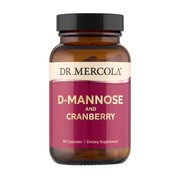 Dr Mercola, D-Mannoza z żurawiną, kapsułki, 60 szt.