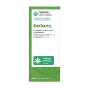 Cosma Cannabis Natural Herbs Balans, krople, 30 ml