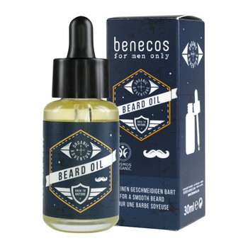 Benecos For Men Only, olejek do pielęgnacji brody, 30 ml