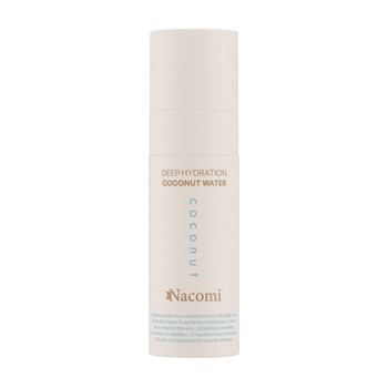 Nacomi Deep Hydration, woda kokosowa Coconut, płyn, 100 ml