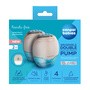 Canpol Babies Hands-Free, podwójny laktator bezprzewodowy, muszlowy, 2 szt.