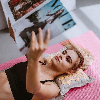 Medivon Gaia Pro, poduszka i mata do akupresury