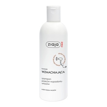 Ziaja Med Kuracja Wzmacniająca, szampon przeciw wypadaniu włosów, 300 ml