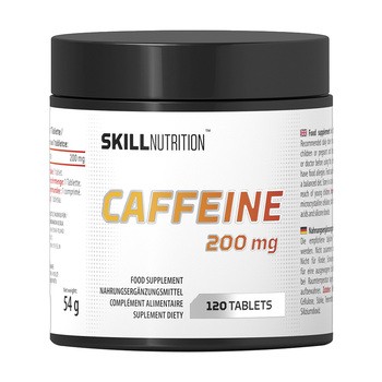 Skill Nutrition Caffeine 200 mg, tabletki, 120 szt.