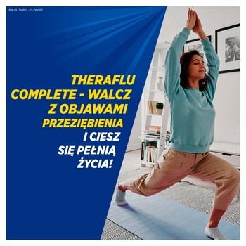 Theraflu Complete, 500 mg + 65 mg, tabletki powlekane, 12 szt.