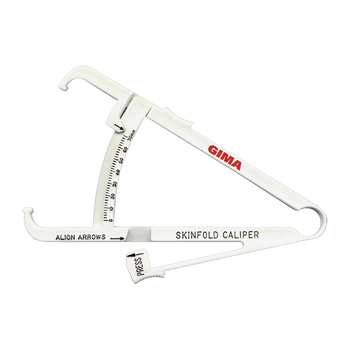 BODY FAT CALIPER - plastic Fałdomierz przyrząd do mierzenia tkanki tłuszczowej