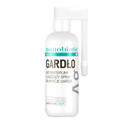 Nanobiotic Med Silver Gardło, spray do gardła, 30 ml