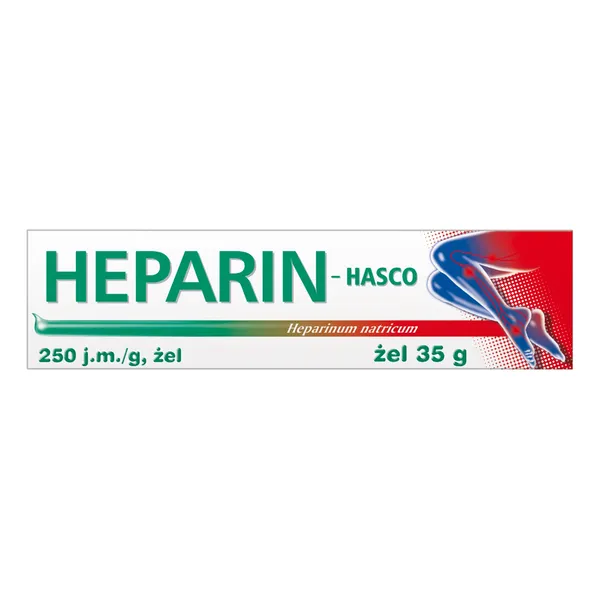 Heparyna 250 j.m/g żel 35g [Heparin-Hasco]