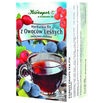 Herbata z owoców leśnych, fix, 3 g, 20 szt. (Herbapol Kraków)