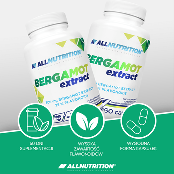 Allnutrition Bergamot Extract, kapsułki, 60 szt.