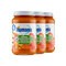 Zestaw 3x Humana 100% Organic, obiadek pomidorowo-warzywny z makaronem, bez dodatku soli, 190 g