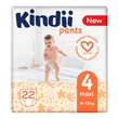 Kindii Pants, pieluchomajtki, 4 (9-15 kg), maxi, 22 szt.