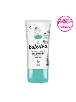 Flos-Lek Balerina, odświeżający żel do stóp, 50 ml
