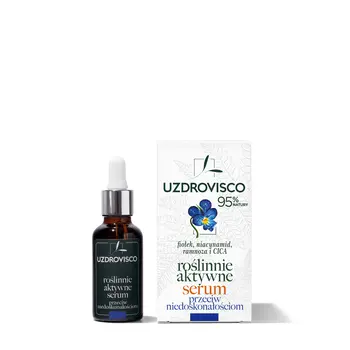 Uzdrovisco Fiołek, roślinnie aktywne serum przeciw niedoskonałościom, 30 ml
