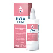 Hylo-Dual, nawilżające krople do oczu z ektoiną, 10 ml