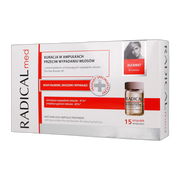 Radical Med, kuracja przeciw wypadaniu włosów dla kobiet, 5 ml, 15 ampułek