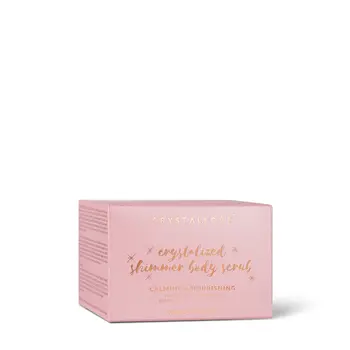 Crystallove, peeling do ciała z kwarcem różowym, 200 g