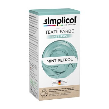 Simplicol, barwnik do tkanin Intensywny, mint-petrol, 1 szt.